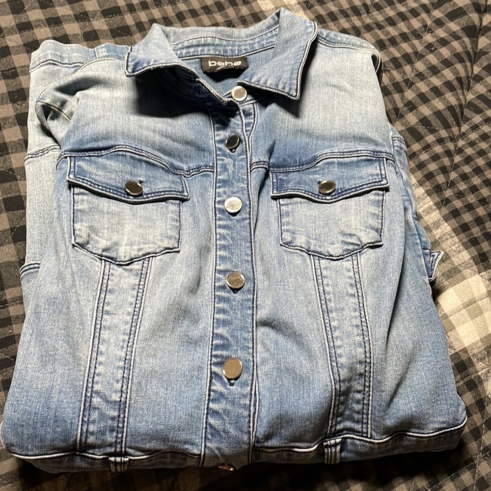 Bebe denim dress